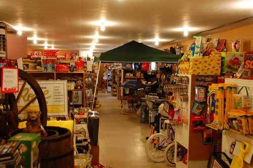 sedalia-store Interior of the Co-op in Sedalia, Alberta. If they don't have it, you don't need it.