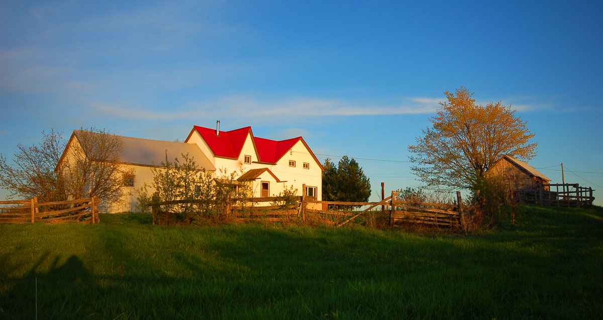 Manitoulin Island farmhouse